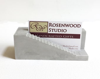 Concrete Stair Business Card Holder, FREE SHIPPING