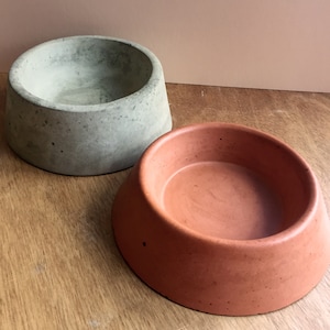 Medium Concrete Dog Bowl, Pet Bowls image 4