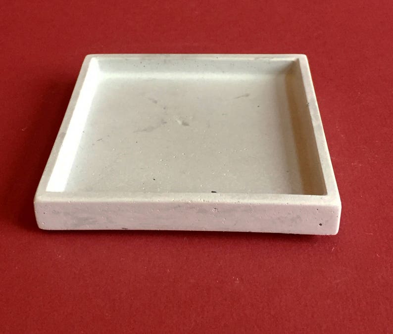 Square Concrete Tray 4 inch, FREE SHIPPING image 7