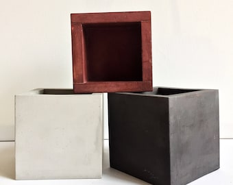 Square Concrete Planter