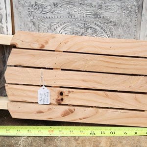 Slitta decorativa in legno realizzata a mano, Natale, decorazioni per le feste, regalo per l'ospite, regalo, legno, prodotto negli Stati Uniti, decorazione da parete, slitta natalizia da appendere