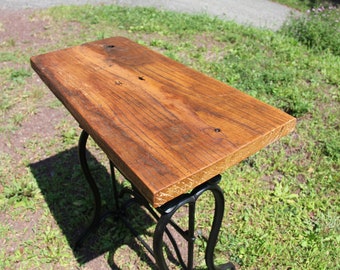 Reclaimed Chestnut Entry Table - Console Table – Sofa Table – Side Table – Accent Table - Hall Table