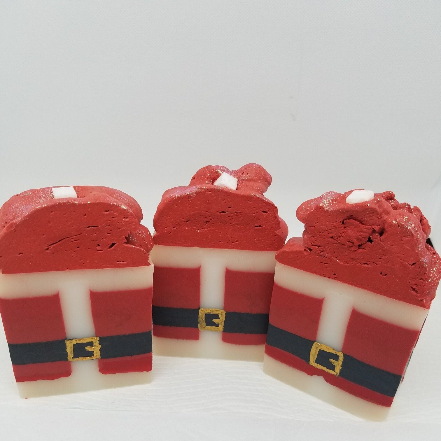 Clearance Sale Santa Soap Santa Suit Soap Christmas Soap