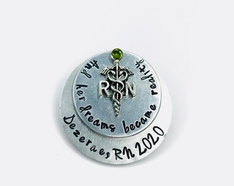 Krankenschwester Abschluss Pin, RN BSN Pinning Ceremony