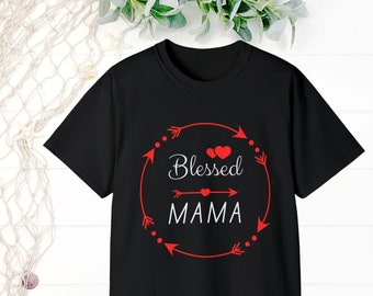 Blessed Mama shirt, mom shirt, Happy Mother's Day Shirt, Best Mom Ever Shirt, Mom Gift, Mother's Day Shirt, Mother's Day Gift