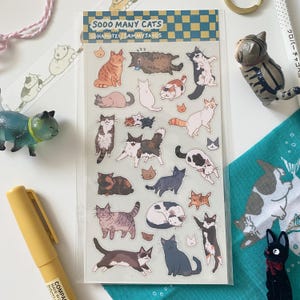 Stickers « Tellement de chats »