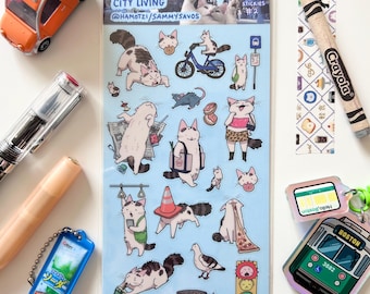 Großstadtleben Sticker