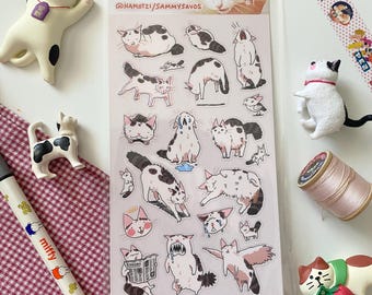 Normal Cat Routine Stickers