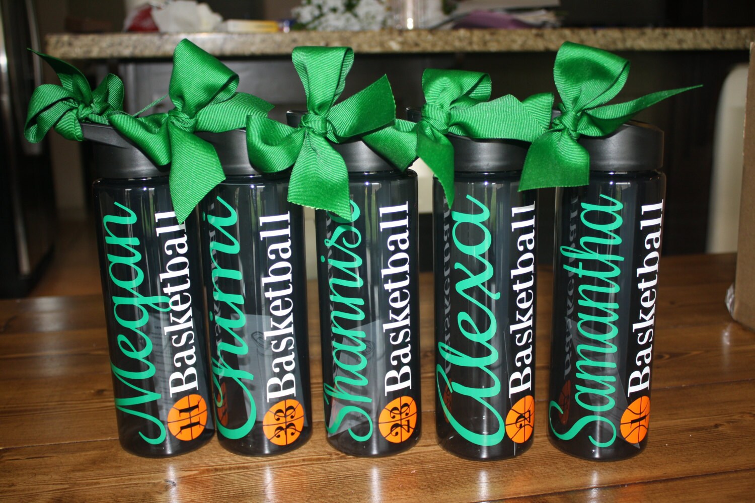 Personalized Basketball Water Bottle Sports tumbler Etsy