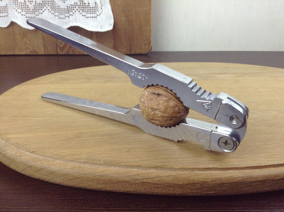 Vintage Swivel Metal Nut Cracker Steel Nutcracker Nippers for Etsy