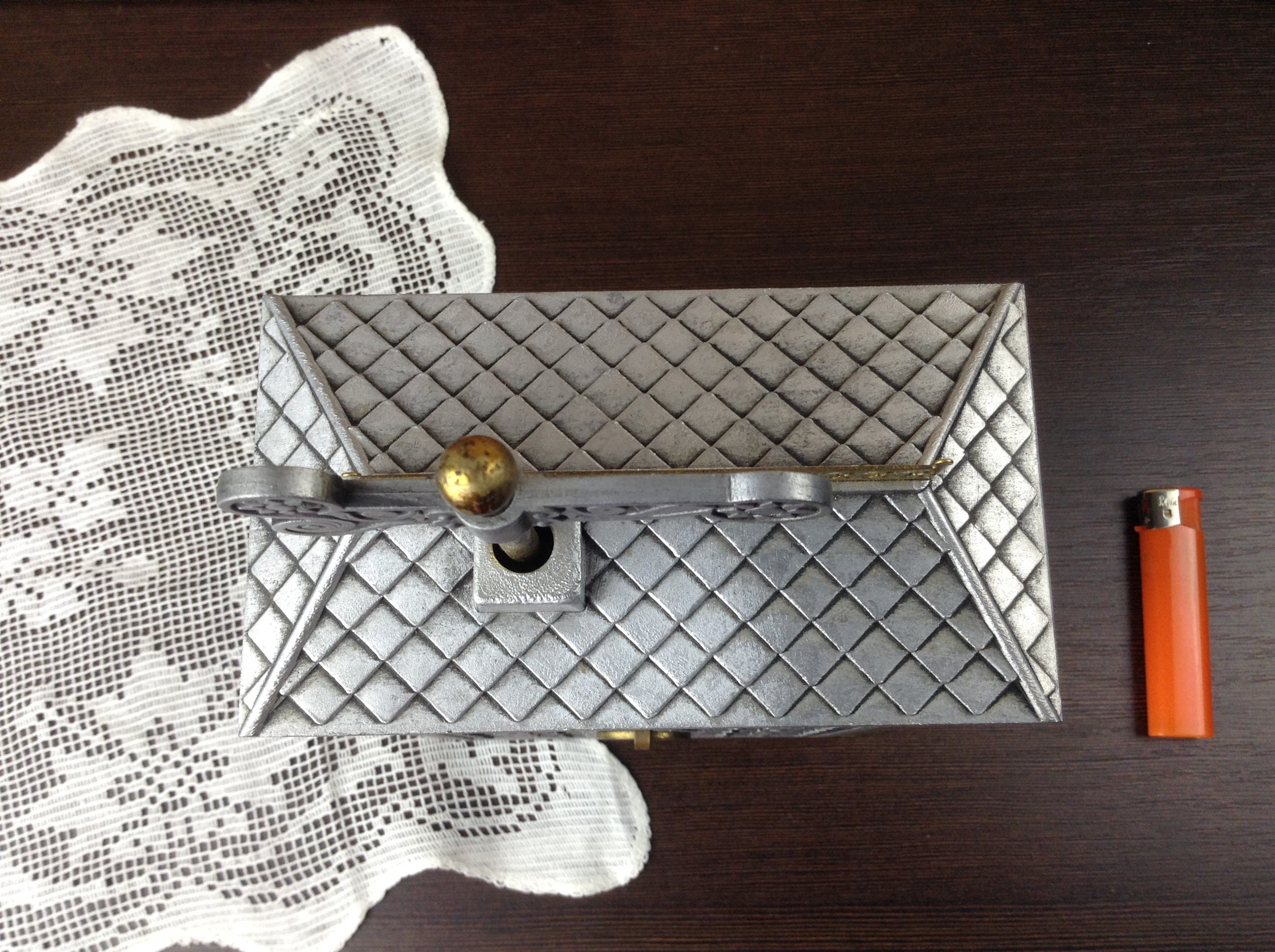 Vintage Musical Cigarette Box Table Top PopUp Cigarette Etsy