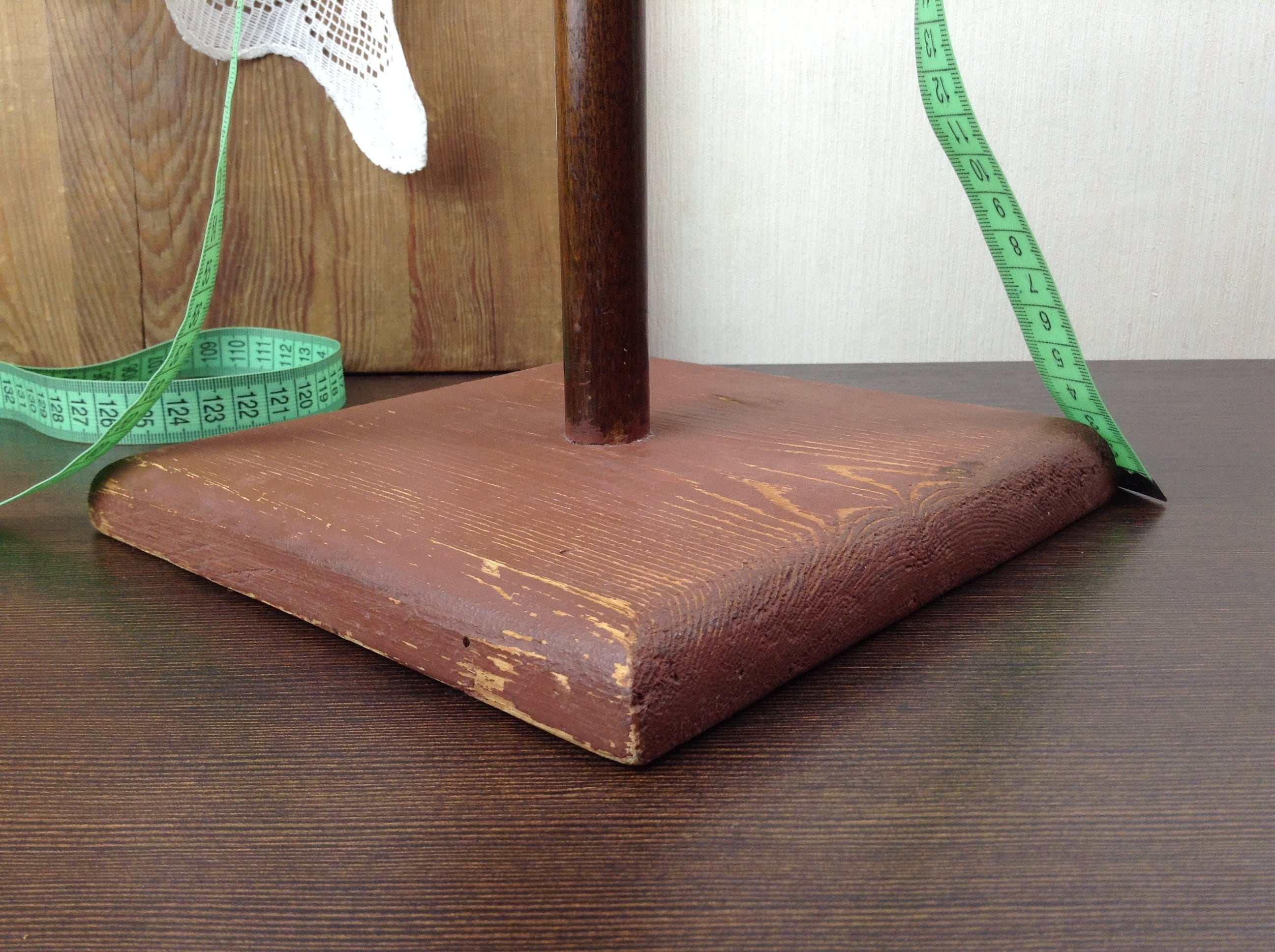 Vintage Wood Hat Holder Wooden Hat Stand Hat Display Stand Etsy