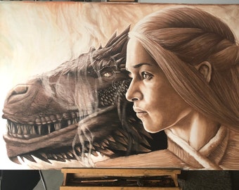 Game of Thrones - Daenerys and dragon