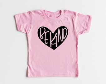 Pink Shirt Day Anti Bullying - Be Kind - Stylish Outfit Kids Girls Boys Tshirt - Say No Bullying Be Kind - Pink