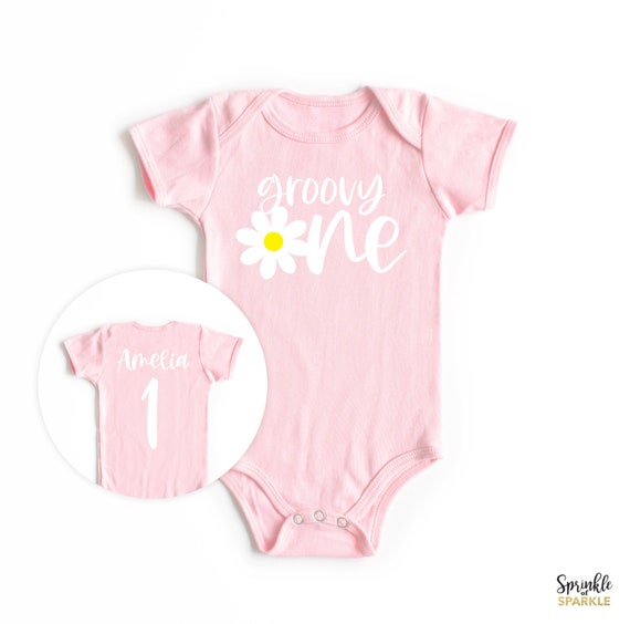 Two Cute Daisy Birthday Shirt For Baby And Toddler Girls For Birthday Party Gift Outfit Natural Shirt 2T-636802