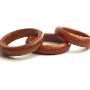 Röd guldstensring Stapelbar stenring Unisex snidade stenringar Meditationsläkningsring Chakra stapelbar ring för henne Bästa presentidé