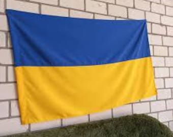 Bandiera nazionale ucraina Bandiera dell'Ucraina 140*90 cm Prodotto in Ucraina Bandiera Souvenir ucraino Regalo dall'Ucraina Negozio ucraino Pace in Ucraina