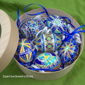 Holiday decor Ukraine souvenir Easter eggs Hand made Easter Eggs Traditional Ukrainian Pysanka Chicken easter egg Easter decoration for her