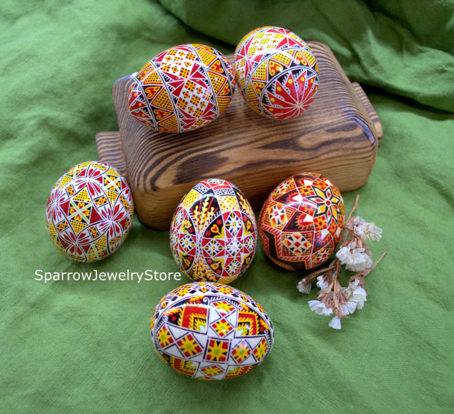 Traditional Ukrainian Pysanka Chicken High Quality Easter Egg Real ...
