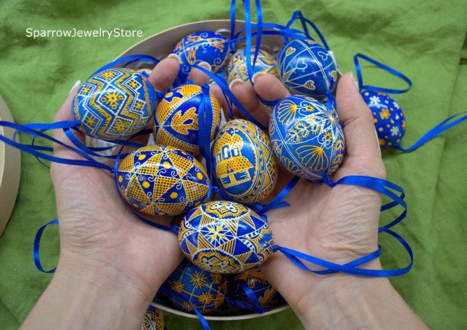 Handmade Ukrainian Pysanka Easter Eggs, Traditional Ornament - Etsy