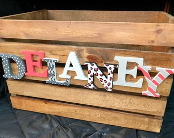 Dog Toy Box - CUSTOMIZABLE!