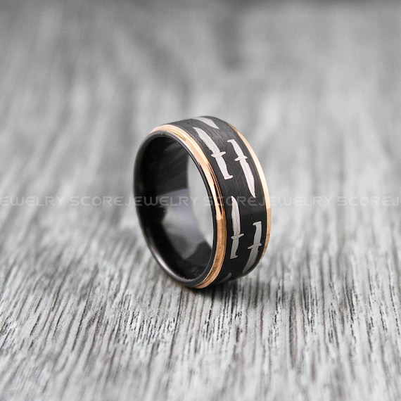 Tactical Knife Ring Combat Knife Ring Military Knife Etsy