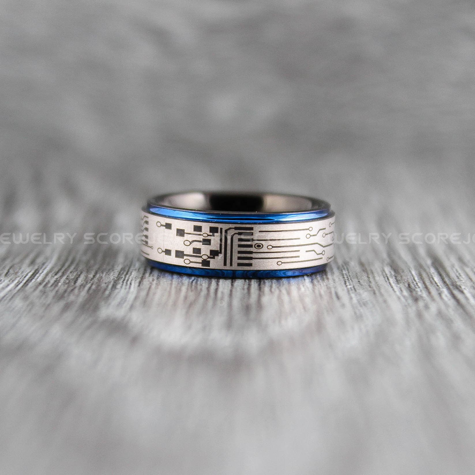 Circuit Board Ring Engineer Ring Science Ring Physics Ring Etsy Canada