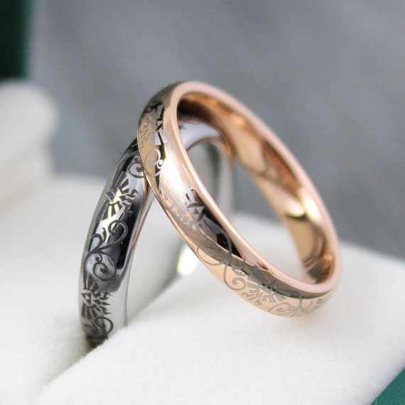 Gamer Wedding Rings