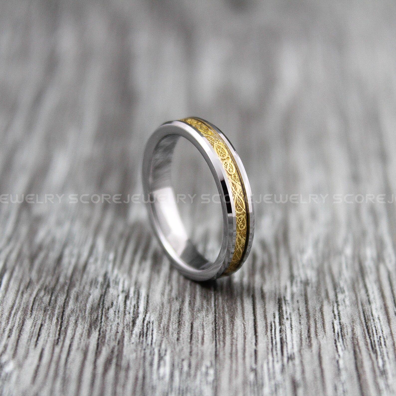 Black Wedding Rings 2 Piece Couple Set Tungsten Bands With Etsy