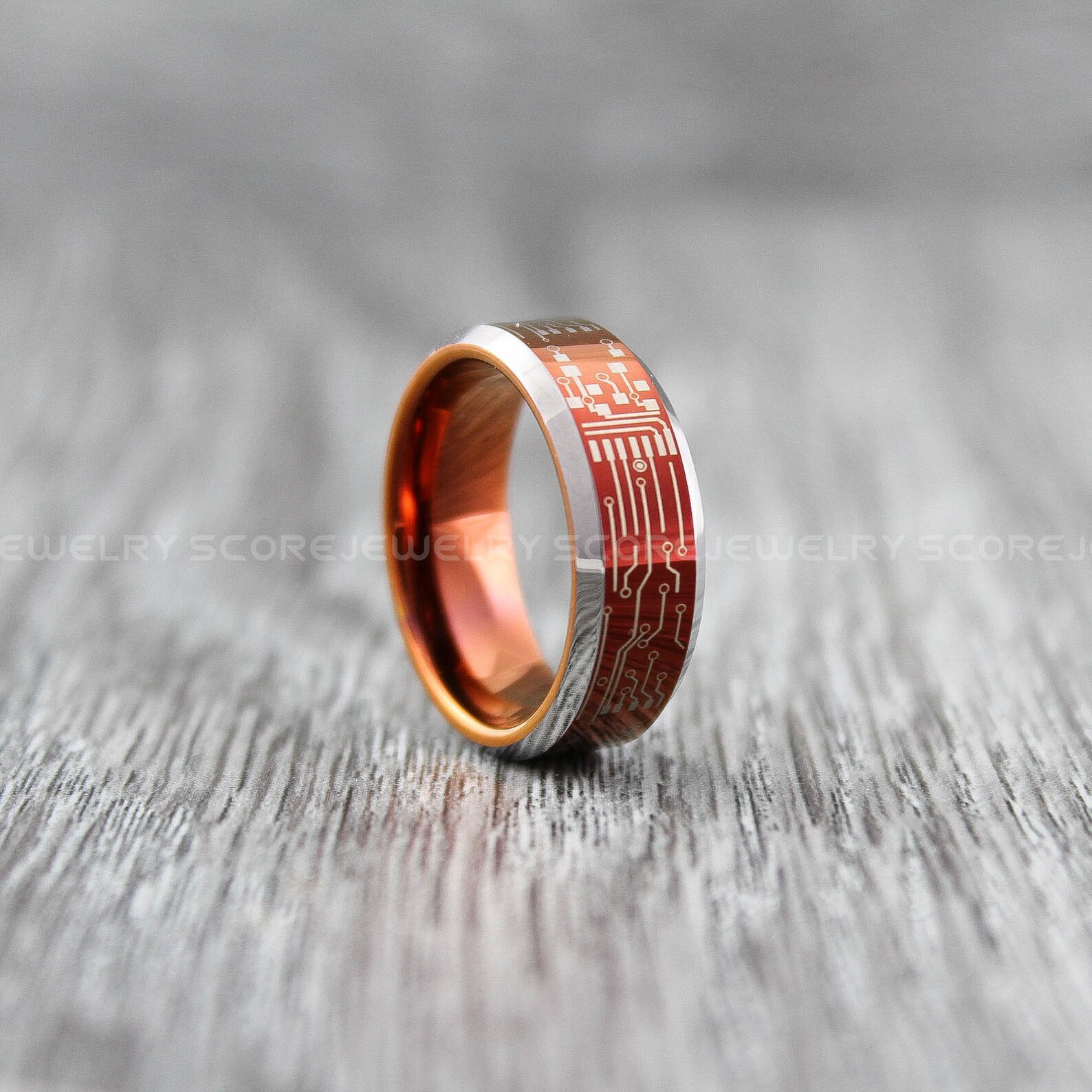 Circuit Board Ring Engineer Ring Science Ring Physics Ring Etsy