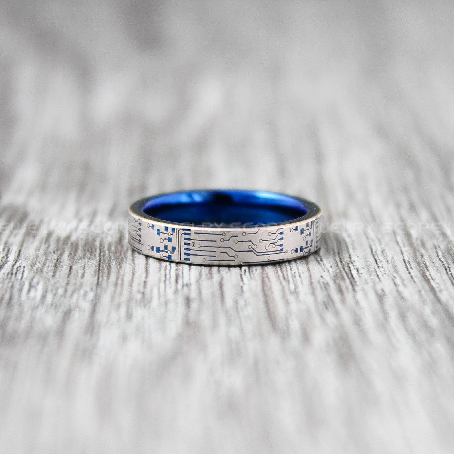 Circuit Board Ring Engineer Ring Science Ring Physics Ring Etsy