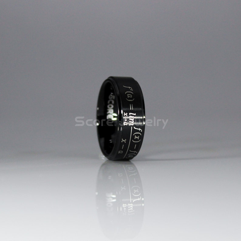 Math Ring, Math Teacher Ring, Calculus Jewelry, Math Jewelry, Teacher ...