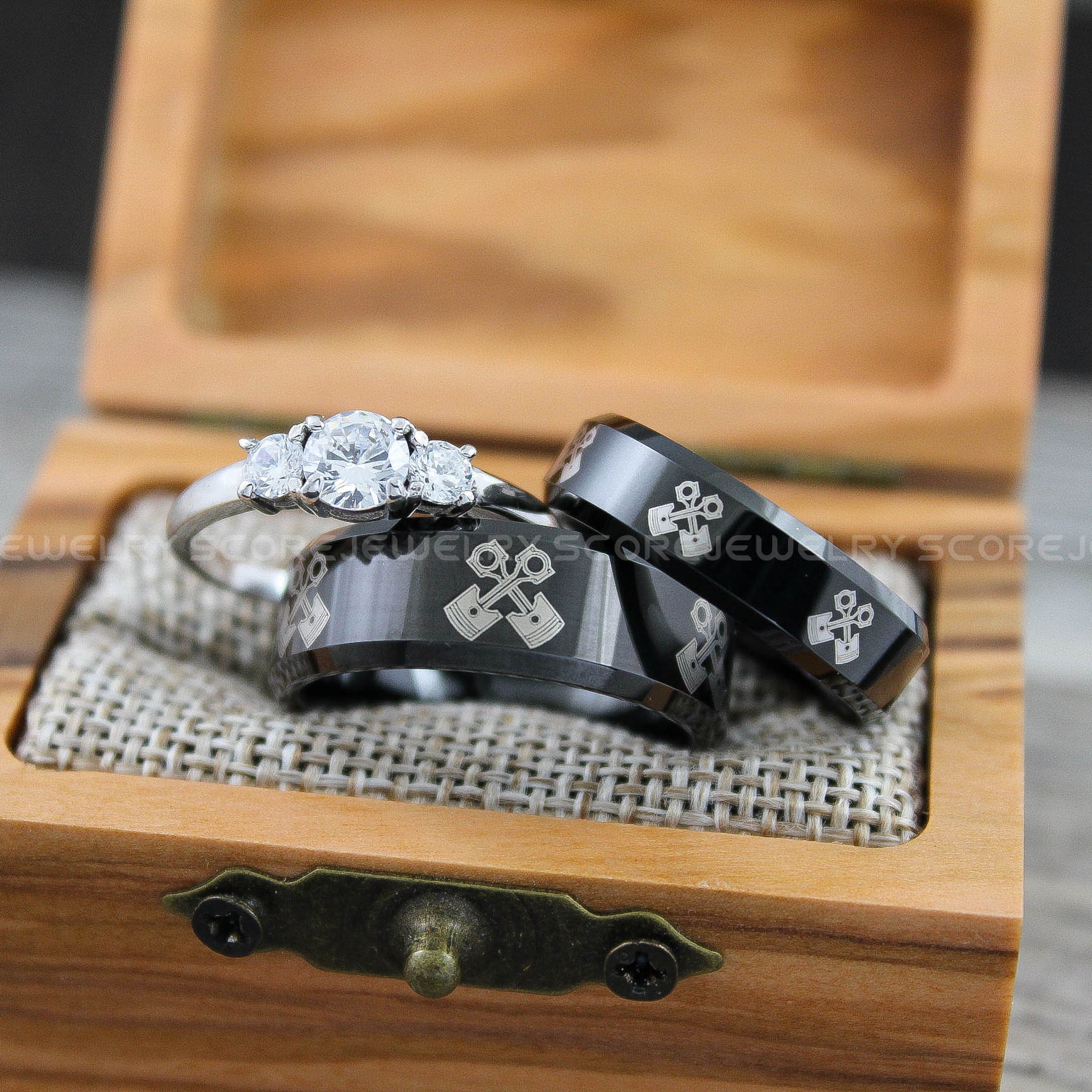 Firefly Rings Mecanic Mechanic Rings, Pistons Rings, Mechanic Rings, Engine Rings, 3 Piece ...