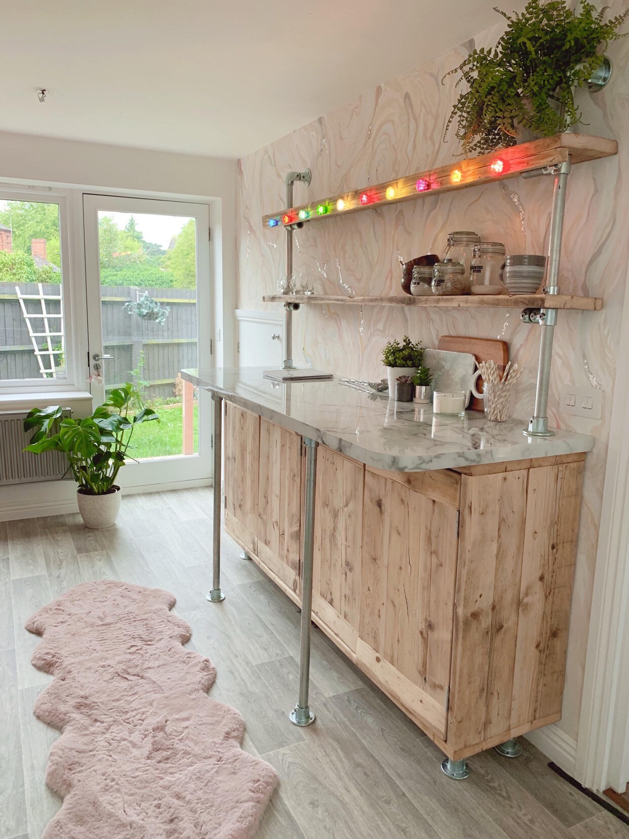 sideboard kitchen cabinet on Kitchen Sideboard Made From Reclaimed Wood In An Industrial Etsy