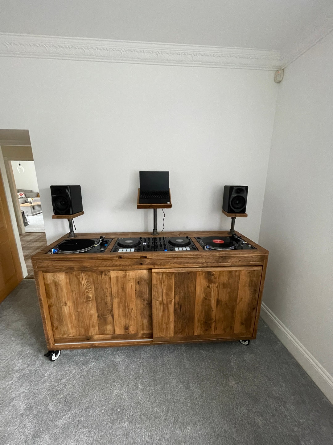DJ Booth / DJ Table / DJ Furniture/ Dj Deck Stand / Dj Desk / Dj Unit ...
