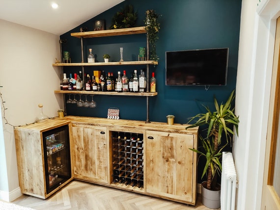 Bar console cabinet deals