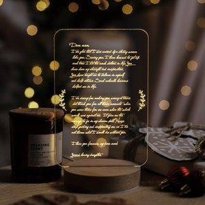 Sentimental Mom Gift Handwritten Gifts for Mom Christmas - Etsy