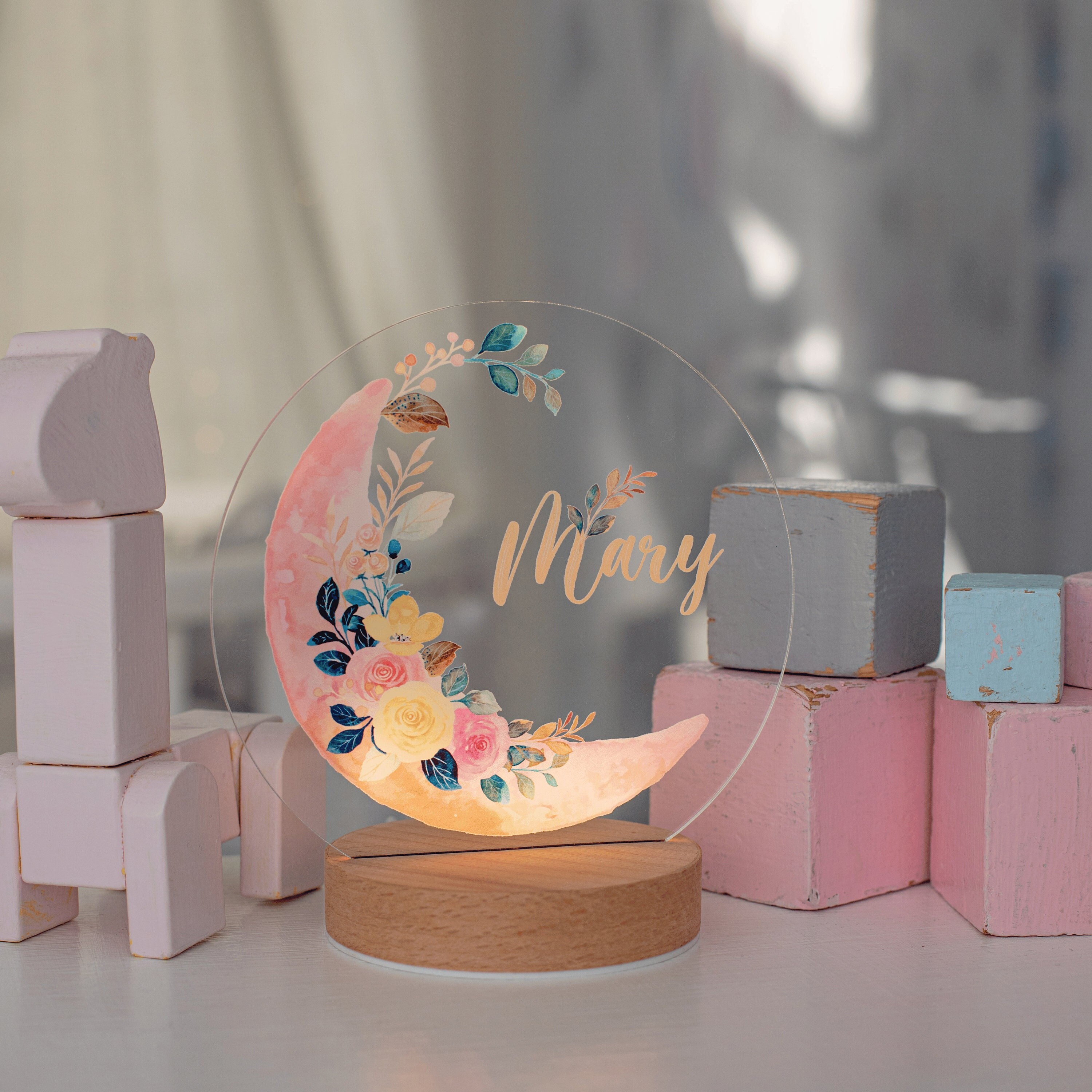 Top 5 Most Beautiful Customizable Baby Night Lights - Birth Set