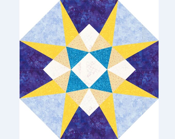 SIRIUS Quilt Pattern - GERMAN LANGUAGE