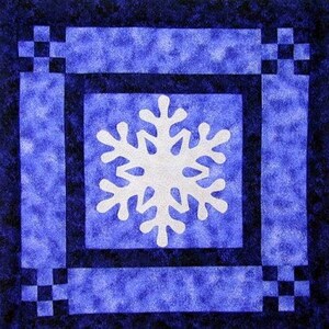 Snökuss - Kudde - Mönster Tysk Version
