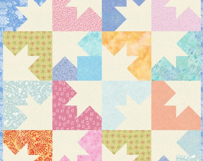 Constance's Starry Path - quilt instructions in GERMAN - pdf file