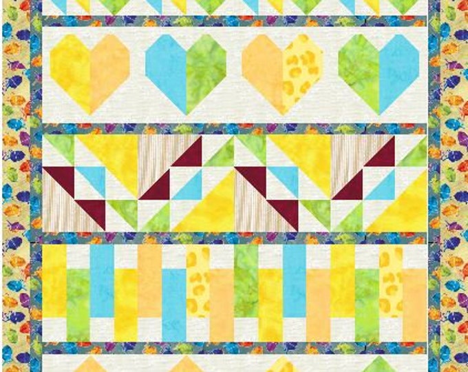 Verona - Row by Row Quilt PATTERN pdf Download