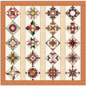 Viennese Waltz Quilt - Ebook Download