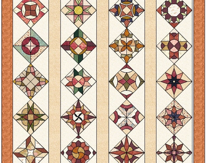 Viennese Waltz Quilt - Ebook Download