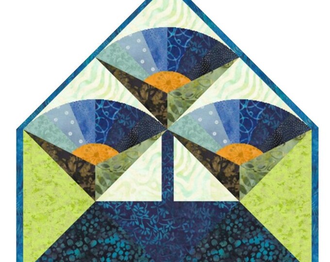 Far Away - quilt pdf pattern