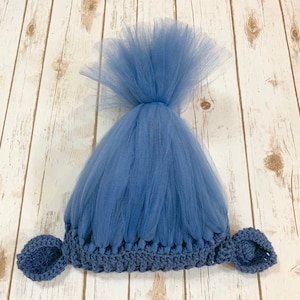 Crochet Branch Troll Hat ( Available Newborn - Adult)