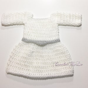 Crochet Princess Leia Outfit Available (Newborn - 6 months)