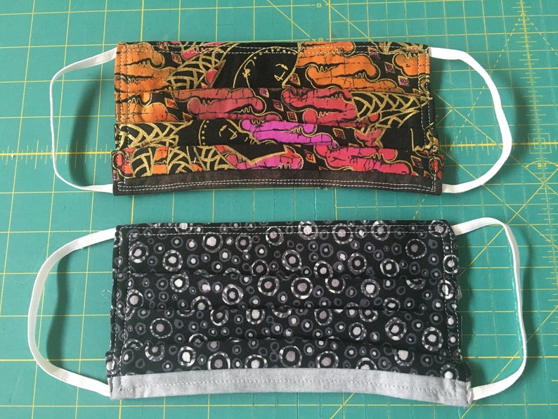Mask Pattern From Circle EXCLUSIVE for Mask Making. Fat Sixths Bundle. Six Different Fabrics ...
