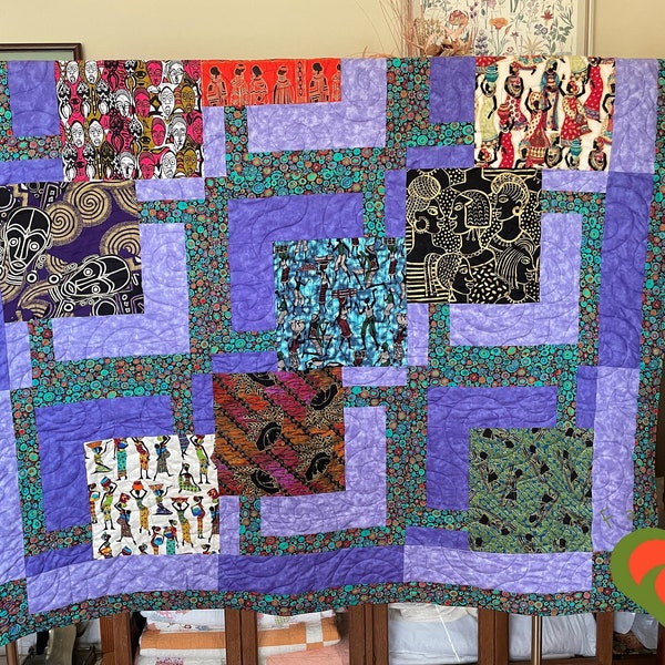 African Quilt - Etsy