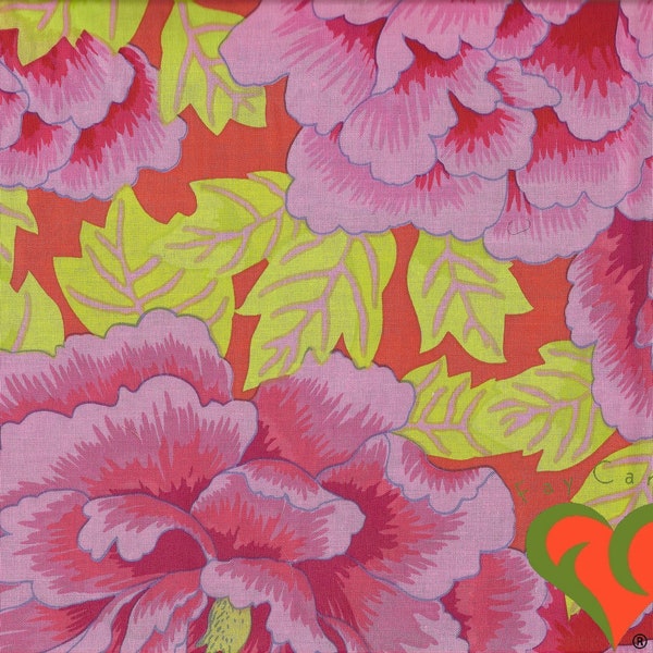 Kaffe Fassett Kimono  Crimson Magenta Fabric GP33. Fat Quarter. OOP. HTF. Rowan. Westminster Fibers.